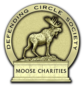 Defending Circle Society lapel pin